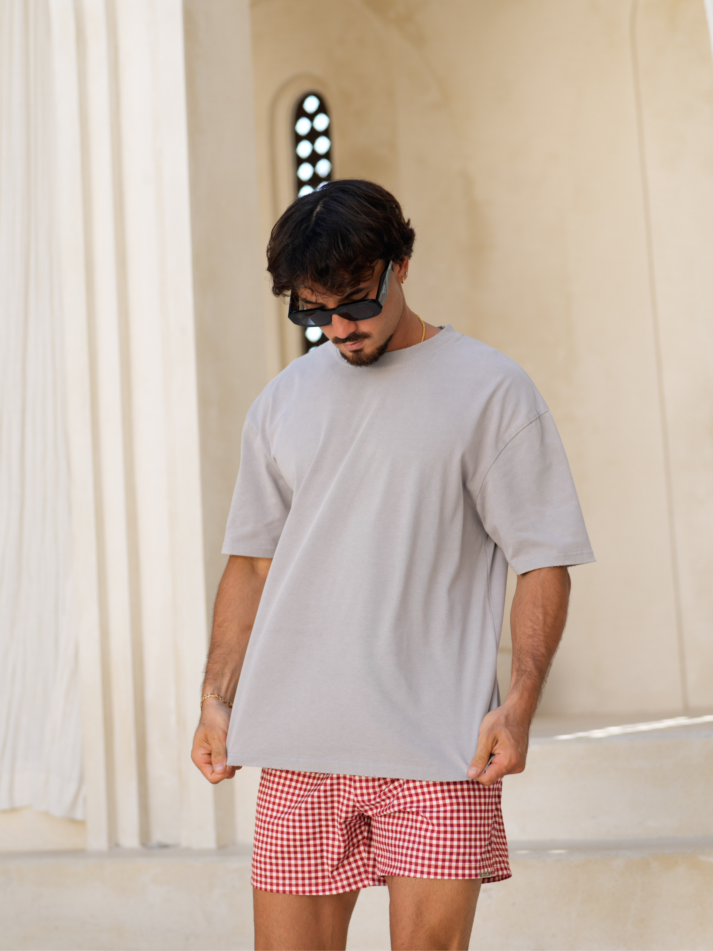 Cama T-Shirt - Washed Stone