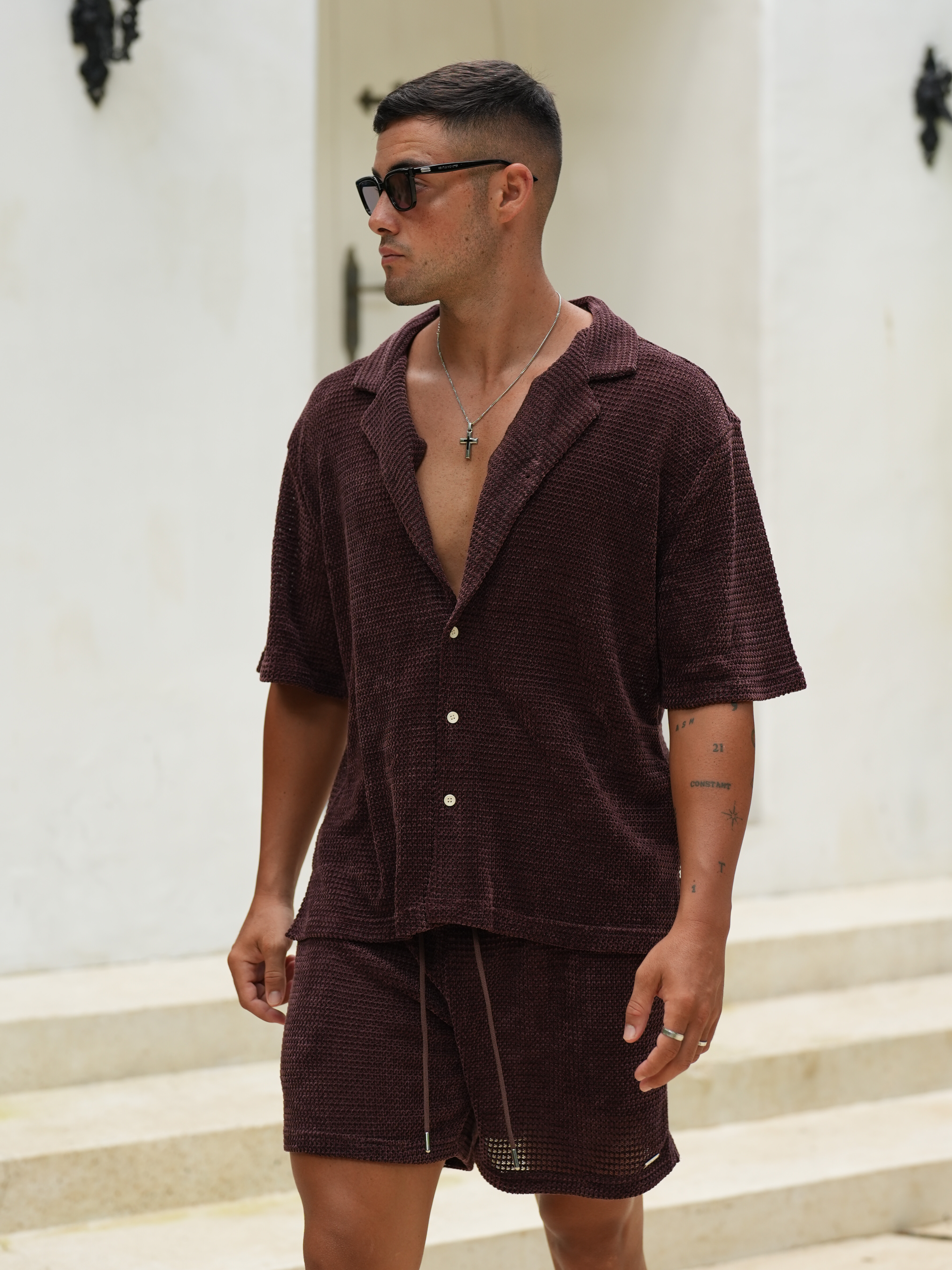 Arlo Shirt - Wine