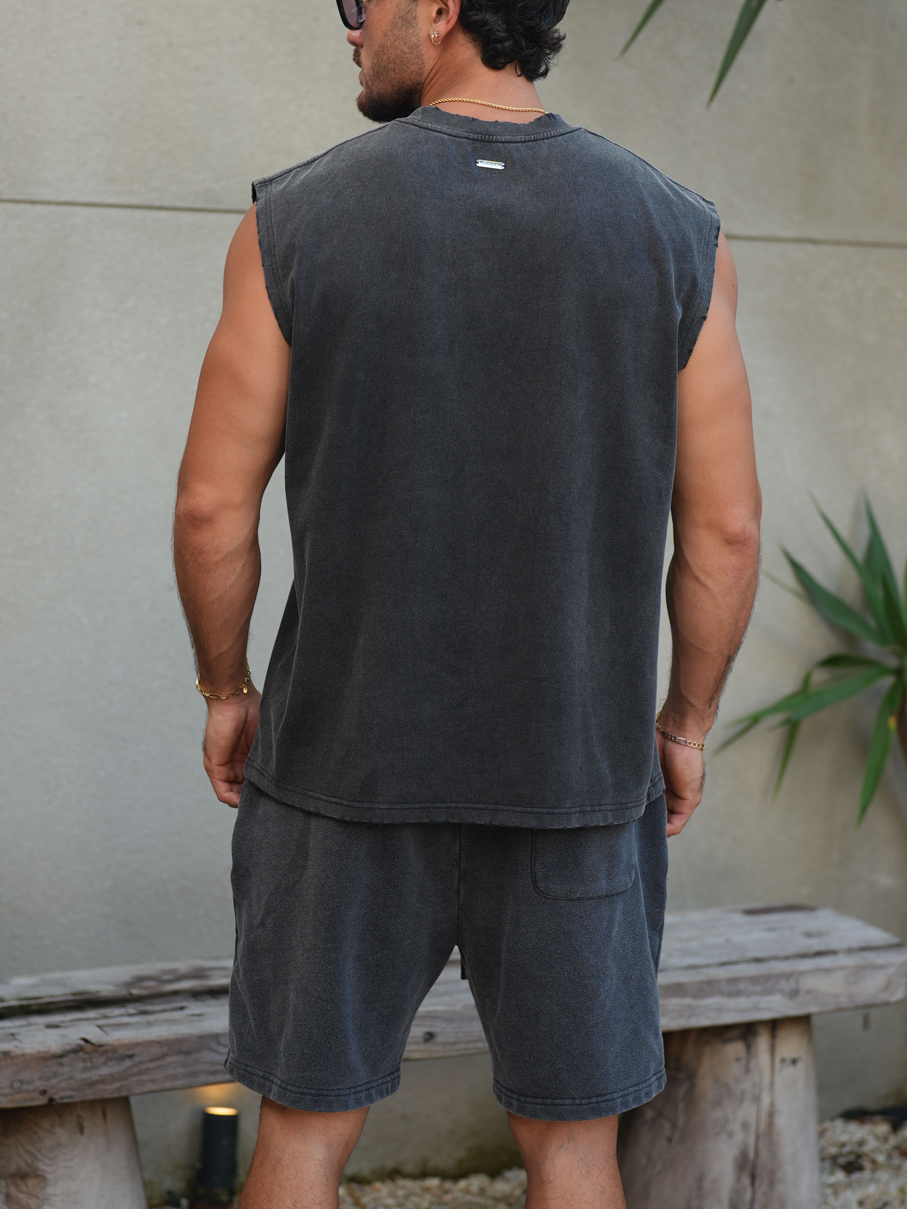 Niro Tank - Washed Black
