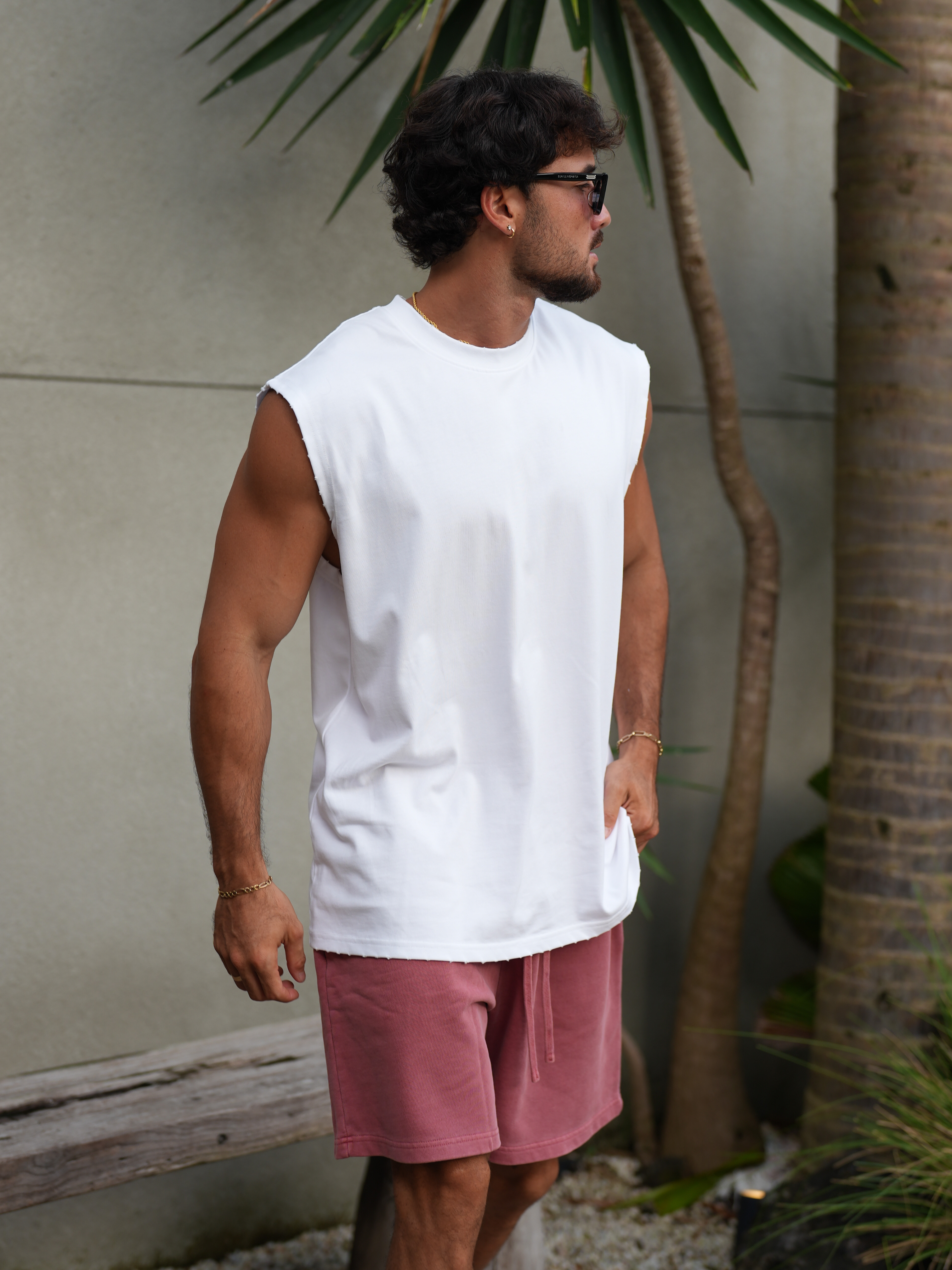 Kaio Shorts - Washed Ember
